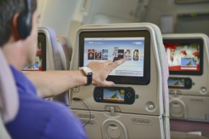 エミレーツ航空 機内エンターテインメント イメージ