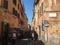 イタリア旅行　ローマの路地裏とグルメスポット・トラステヴェレ散策