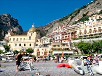 イタリア旅行　世界遺産 アマルフィ海岸1日観光（終日、日本語アシスタント、昼食付き）
