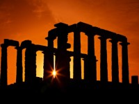 ギリシャ旅行 ポセイドン神殿とスニオン岬半日観光