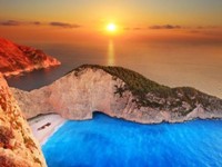 ギリシャ旅行 シップレック・ビーチ半日観光