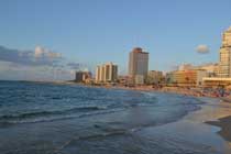 テルアビブの海岸