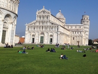 イタリア旅行 ピサの斜塔予約入場チケット付き!フィレンツェから行く午前観光(午前、日本語ガイド)