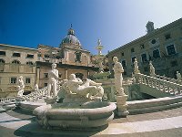 イタリア旅行 【プライベートツアー】日本語ガイドと専用車で行く パレルモとモンレアーレ午前観光 ~世界遺産パラティーナ礼拝堂とモンレアーレ大聖堂(午前、日本語ガイド)