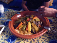 モロッコ旅行　ベルベル村でお料理教室